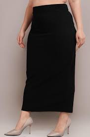 Black Colour Women Skirt Size Xxl