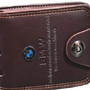 Fashion Men Casual Brown Genuine Leather Wallet