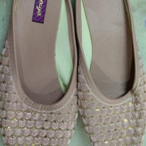 Pink Mojari And Jutti For Girls Size 7