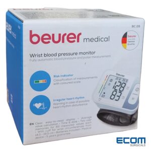Beurer Wrist Blood Pressure Monitor Bc 28