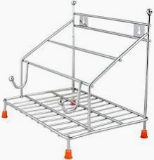 Chakla Belan Stand For Kitchen Steel