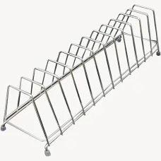 Steeliness Steel Dish Rack For 12 Plate Stand