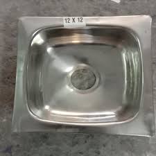 Stainless Steel Kitchen Sink 12 X 12 Inch