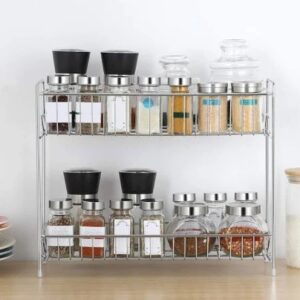 2 Tier Stainless Steel Plate Kitchen Rack