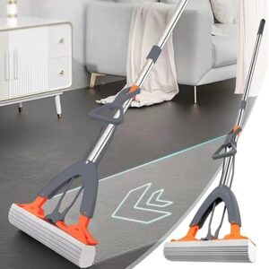 Household Absorbent Sponge Mop Dry Grey Colour