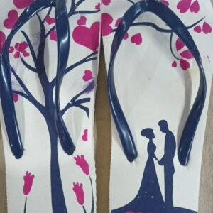 Women Slipper White Colour Size 8