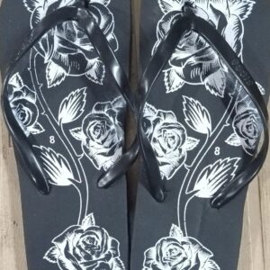 Women Slipper Black Colour Size 8