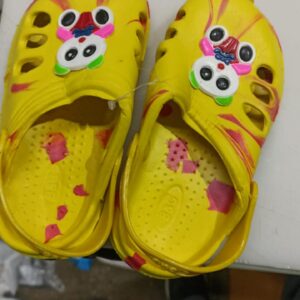 Kids Slipper Yellow Colour Size 8