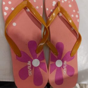 Women Slipper Peach Colour Size 8