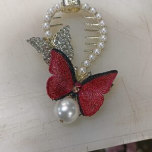 Women Hair Clip Golden Colour