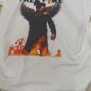 Kids T Shirt White Colour Size 5 To 6 Year