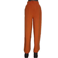 Casual Free Size Orange Palazzo Pant Orange Colour Free Size
