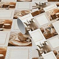 Wardaddy 3D Wallpapers Kitchen Waterproof Extra Large 40 X 200 Cm Kitchen Wallpapers Oilproof Wallpapers Walls Brown Kitchen