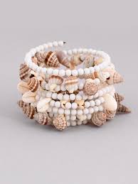 Valley Of Jewellery Women Silver Tone White Artificial Beads Bracelet White