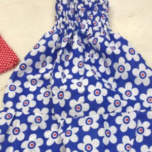 Blue Color Frock For Kids Girls Size Nb