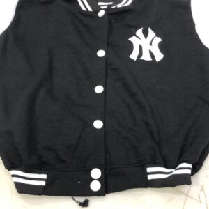 Black And White Color Jacket For Boys Size 15 Years
