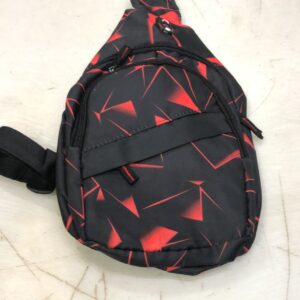 Red And Black Color Vest Bag