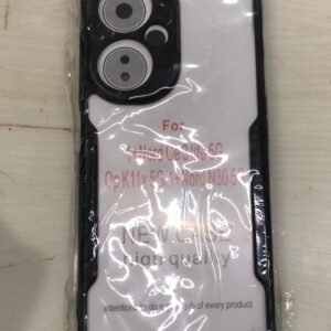 Black Color 1 Plus Nord Ce 3 Light Mobile Back Case