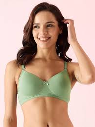 Green Pista Colour Bra Size 32 To 80
