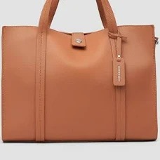 Miraggio Grace Tote Bag For Women Brown