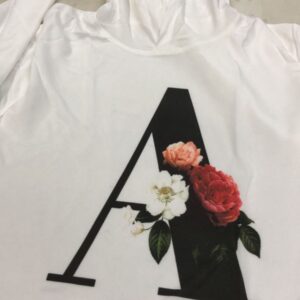 White Color Hoodie T Shirt For Men Size M