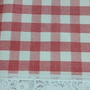 Table Cover 6 Seater Color Red