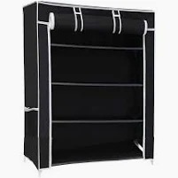 Shoe Rack Color Black 4 Lyer