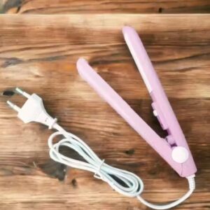 Private Label Make Time Mini Hair Straightener Portable With Plastic For Women Teen Girls And Hair Stylists Random Color