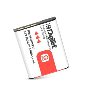 Digitek Npbg1 Lithiumion Rechargeable Battery For Sony Cyber Shot Digital Camera 960Mah
