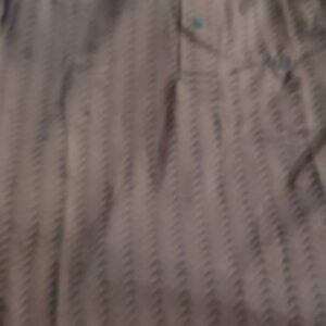 Brown Color Printed Polo T Shirt For Men Size M