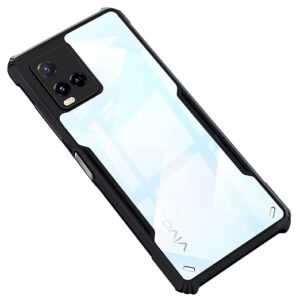 Back Cover Case Compatible With Vivo Y21 Vivo Y33 Transparent