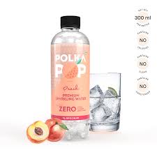 Polka Pop Peach Pop Water 300Ml