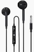 Zebronics Zeb Buds 30 3 . 5Mm Stereo Earphone Microphone Calling Volume Control Black