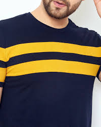 Ausk Crew Neck Tshirt Blue Colour Size Xl