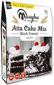 Maayka Atta Red Velvet Black Forest Cake Mix Buy 1 Get 1 Free 175Gm