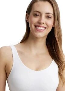 White Crop Top Size Xl