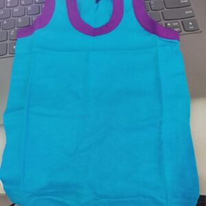 Sleeveless Tshirt Sky Blue For Kids Size 22