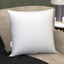 Plain White Fiber Filling Bed Pillow