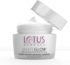 Lotus Whiteglow Skin Whitening Brightening Deep Moisturising Cream 40Gm