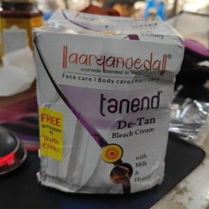 Tanend Detan Bleach Cream With Milk Honey 450G