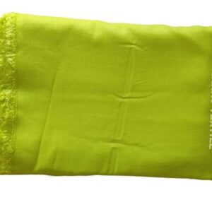 Private Lable Solid Rayon Unstitched Fabric for Making Kurti Palazzo Salwar Gown Green colour