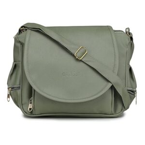 Private Lable Sling Bag For women green colour