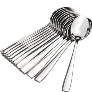 Private Lable Stainless Steel Spoons Set of 12 Dinner Spoon