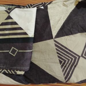 Private Lable Bedsheet with pillow cover for home brown colour