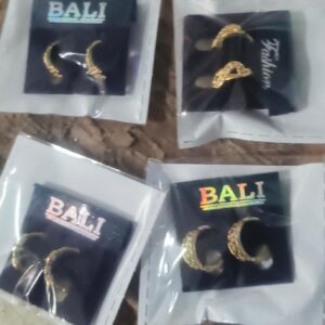 Private Lable Fancy earring stud for women 4pair