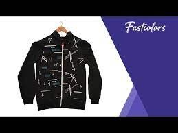 FastColors Printed Sports Jacket for men navy blue colour size M