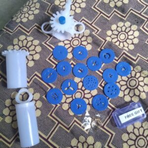 Private Lable Home Murukulu Maker Press with 15 Different Types of Jalies namkeen Maker