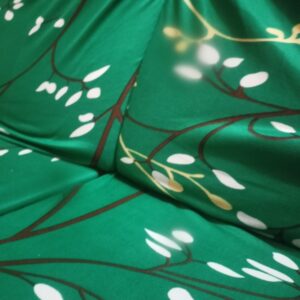 Private Lable Home Bed Cover Green Colour