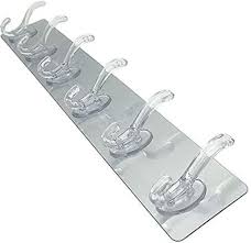 Private Lable Coat Rack Wall Mount with 6 Hooks Pack Of 1