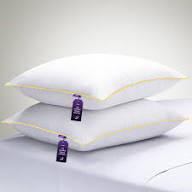 Frido Ultimate Cozy Classic Pillow Soft Fluffy Comfort Bed Pillow White Pack Of 2